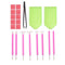 DIY Diamond Painting Accessories Diamond Painting Cross Stitch 5D Embroidery Pen Tools Set Mosaic Glue Pen Kit Tweezers