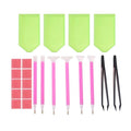 DIY Diamond Painting Accessories Diamond Painting Cross Stitch 5D Embroidery Pen Tools Set Mosaic Glue Pen Kit Tweezers