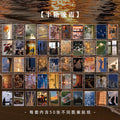 Warm 50pcs/lot INS Natural Scenery Stationery Stickers Aesthetic Travel Book Cute Craft Diary Ablum Bullet Journal Scrapbooking