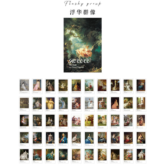 Warm 50pcs/lot INS Natural Scenery Stationery Stickers Aesthetic Travel Book Cute Craft Diary Ablum Bullet Journal Scrapbooking