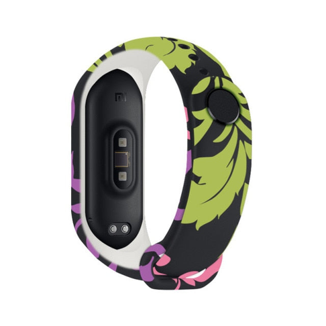 Strap for Xiaomi Mi Band 6 5 4 3 Sport Wristband Silicone Bracelet Mi Band 3 4 Band5 replacement straps For mi band 6 watch band