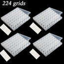 56/28/8 Slots Plastic Storage Box Diamond Painting Kits Nail Art Rhinestone Tools Beads Storage Boxes Case Organizer Holder Sale