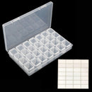 56/28/8 Slots Plastic Storage Box Diamond Painting Kits Nail Art Rhinestone Tools Beads Storage Boxes Case Organizer Holder Sale