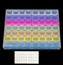 56/28/8 Slots Plastic Storage Box Diamond Painting Kits Nail Art Rhinestone Tools Beads Storage Boxes Case Organizer Holder Sale