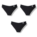 Julexy New 2021 Cotton Sexy Panties for Women Underpants Briefs Underwear Plus Size Pantys Lingerie 3PCS/Set 8 Solid Color