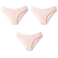 Julexy New 2021 Cotton Sexy Panties for Women Underpants Briefs Underwear Plus Size Pantys Lingerie 3PCS/Set 8 Solid Color