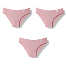 Julexy New 2021 Cotton Sexy Panties for Women Underpants Briefs Underwear Plus Size Pantys Lingerie 3PCS/Set 8 Solid Color