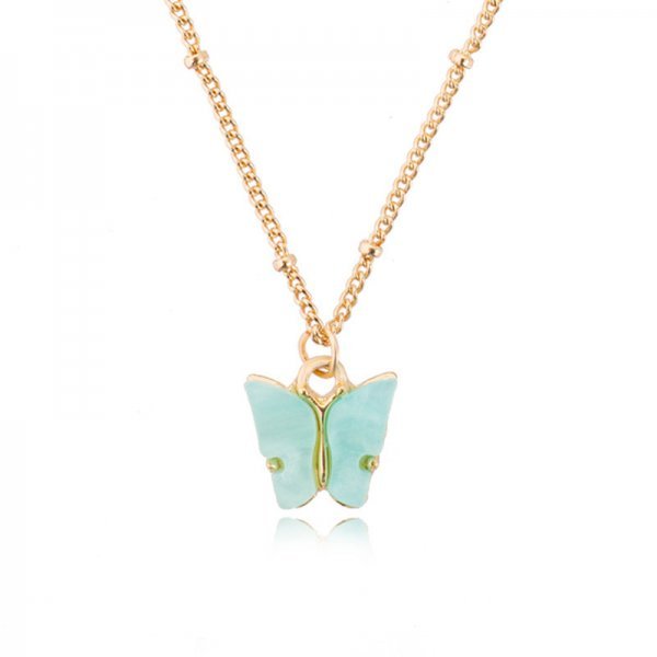 New Fashion Design Butterfly Jewelry Colorful Acrylic Butterfly Stud Earrings for Women 2020 Bohemia Small Cute Earring Jewelry