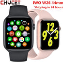 2021 Original IWO W26 Smart Watch Men/Women Heart Rate/Blood Pressure Monitor Clock Bluetooth Call Smartwatch For Android IOS