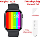 2021 Original IWO W26 Smart Watch Men/Women Heart Rate/Blood Pressure Monitor Clock Bluetooth Call Smartwatch For Android IOS