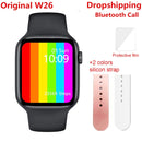 2021 Original IWO W26 Smart Watch Men/Women Heart Rate/Blood Pressure Monitor Clock Bluetooth Call Smartwatch For Android IOS