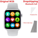 2021 Original IWO W26 Smart Watch Men/Women Heart Rate/Blood Pressure Monitor Clock Bluetooth Call Smartwatch For Android IOS