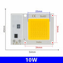 LED COB Chip Lamp 10W 20W 30W 50W 220V Smart IC No Need Driver LED Bulb 3W 5W 7W 9W for Flood Light Spotlight Diy Lighting