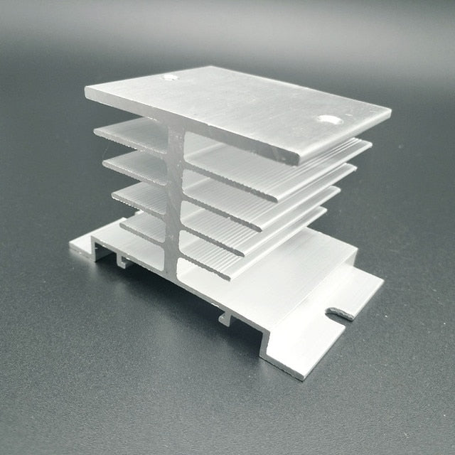 Solid State Relay SSR 10DA 25DA 40DA DC Control AC White Shell Single Phase Without Plastic Cover