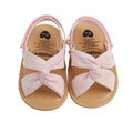 Breathable Summer Baby Girls Sandals, Toddlers Simple Style Solid Color Soft Sole Shoes Outdoor Indoor Prewalker