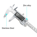Digital Vernier Caliper 6 Inch 150mm Stainless Steel Electronic Metal Caliper Micrometer Depth Measuring Tools