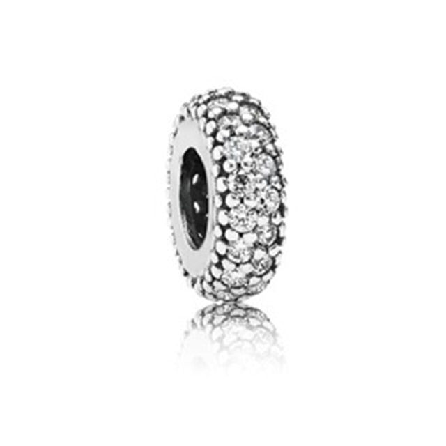 AIFEILI Silver Color Lucky Cat Lion Safety Chain Crown Owl Pendant Fit Pandora Charms Bracelet DIY Women Original Beads Jewelry