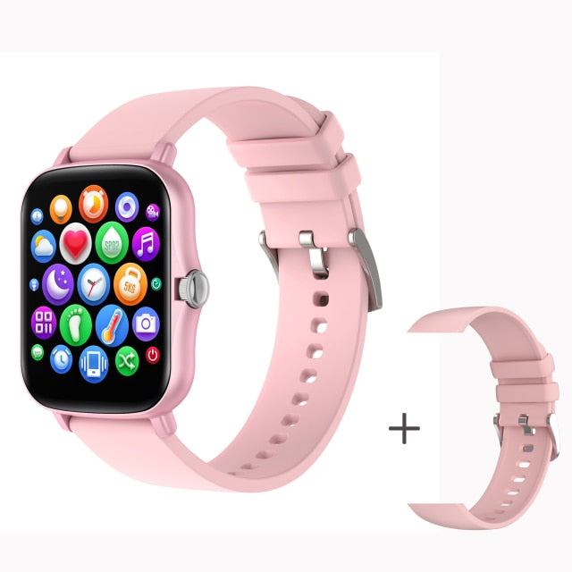 LEMFO Smart Watch Y20 2021 Men Women 1.69 inch Full Touch Screen Fitness Tracker IP67 Waterproof GTS 2 2e Smartwatch pk P8 Plus