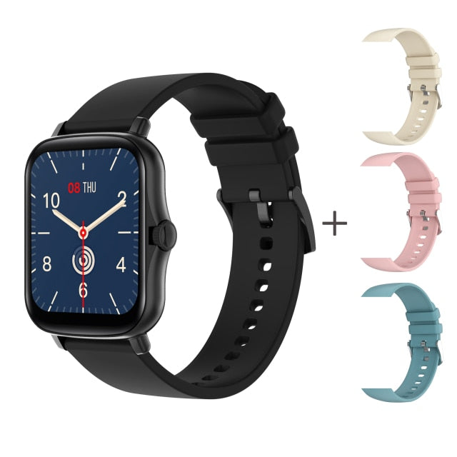 LEMFO Smart Watch Y20 2021 Men Women 1.69 inch Full Touch Screen Fitness Tracker IP67 Waterproof GTS 2 2e Smartwatch pk P8 Plus