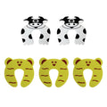 5Pcs/Lot Protection Baby Safety Cute Animal Security Door Stopper Baby Card Lock Newborn Care Child Finger Protector