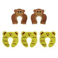 5Pcs/Lot Protection Baby Safety Cute Animal Security Door Stopper Baby Card Lock Newborn Care Child Finger Protector