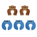 5Pcs/Lot Protection Baby Safety Cute Animal Security Door Stopper Baby Card Lock Newborn Care Child Finger Protector