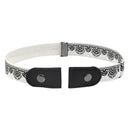 Belts for women Buckle-Free Waist Jeans Pants No Buckle Stretch Elastic Waist Belt For Men Invisible Belt DropShipping