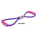 Portable Elastic Rubber Expander Rope Exercise Gym Muscle Resistance Bands Pilates Yoga Belt Sport Women Fitness Equipment