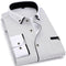 Fashion Print Casual Men Long Sleeve Button Shirt Stitching Pocket Design Fabric Soft Comfortable For Men Dress Slim Fit 4XL 8XL