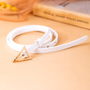 New Korean Style Windbreaker Elastic Waistband Button Decoration Wide Belt Ladies Belt Alloy Buckle Belt Dress Women Accessory