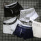 4pcs boxer mens underwear men cotton underpants male pure men panties shorts underwear boxer shorts  cotton solid cuecas 365
