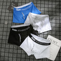 4pcs boxer mens underwear men cotton underpants male pure men panties shorts underwear boxer shorts  cotton solid cuecas 365