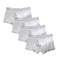 4pcs boxer mens underwear men cotton underpants male pure men panties shorts underwear boxer shorts  cotton solid cuecas 365