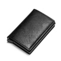 Aluminum Metal Credit Business Mini Card Wallet 2021 Dropshipping Man Women Smart Wallet Business Card Holder Rfid Wallet