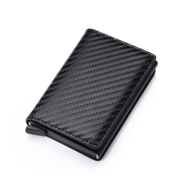 Aluminum Metal Credit Business Mini Card Wallet 2021 Dropshipping Man Women Smart Wallet Business Card Holder Rfid Wallet