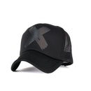 Geebro Fashion Five Star Pattern Baseball Cap Women Outdoor Baseball Hat Breathable Men Women Summer Mesh Caps Snapback Gorras