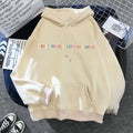 2021 New Treat People with Kindness Fashion Hoodeds Women Vintage Casual Punk Letter Hip Hop Hooded S-3XL