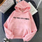 2021 New Treat People with Kindness Fashion Hoodeds Women Vintage Casual Punk Letter Hip Hop Hooded S-3XL
