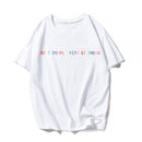 2021 New Treat People with Kindness Fashion Hoodeds Women Vintage Casual Punk Letter Hip Hop Hooded S-3XL