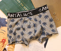 Cotton Men's Underwear Boxer Maple Leaf Men's shorts Personality Boy Boxer Personality Fit Sports Boxer Shorts Men's Panties