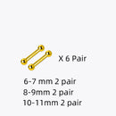 La Monada Sterling Silver Stud Earrings Women Two Ball Fine In 925 Silver Jewelry Woman Earrings Stud Silver 925 Keep Piercing