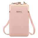 Baellerry Fashion Crossbody Bags Women Mini PU Leather Shoulder Messenger Bag For Girls Yellow Bolsas Ladies Phone Purse Zipper