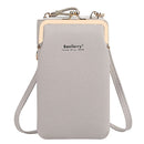 Baellerry Fashion Crossbody Bags Women Mini PU Leather Shoulder Messenger Bag For Girls Yellow Bolsas Ladies Phone Purse Zipper