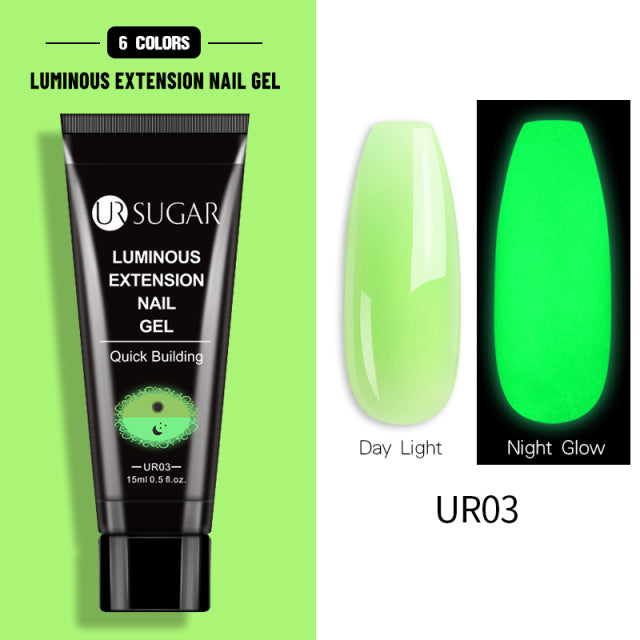 UR SUGAR Acrylic Nail Gel For Nails Extension Finger nail art  Acrylic gel Varnish hybrid 15ML Extend UV Gel Polish