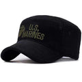 2019 United States US Marines Corps Cap Hat Military Hats Camouflage Flat Top Hat Men Cotton hHat USA Navy Embroidered Camo Hat
