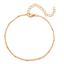 IPARAM Women's Anklet Bohemian Layered Heart Anklet 2021 Summer Beach Anklets On Foot Ankle Bracelets For Women Leg Chain