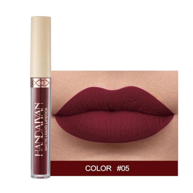 Matte Lip Glaze Lip Gloss Waterproof Lips Non-stick Cup Lipstick Long Lasting Lip Gloss Maquillaje Maquiagem Cosmetic  TXTB1