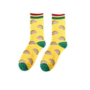 Funny Men Women Fashion Harajuku Fruit Socks Lovely Art With Avocado Sushi Food Animal Dog Happy Socks