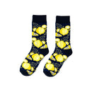 Funny Men Women Fashion Harajuku Fruit Socks Lovely Art With Avocado Sushi Food Animal Dog Happy Socks