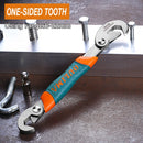 14-30 / 30-60mm Universal Key Pipe Wrench Open End Spanner Set High-carbon Steel Snap N Grip Tool Plumber Multi Hand Tool